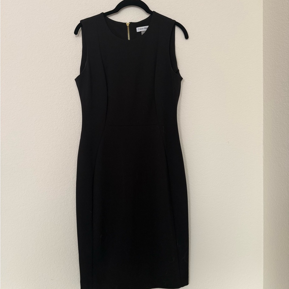 NWT Elegant Black Sleeveless Dress